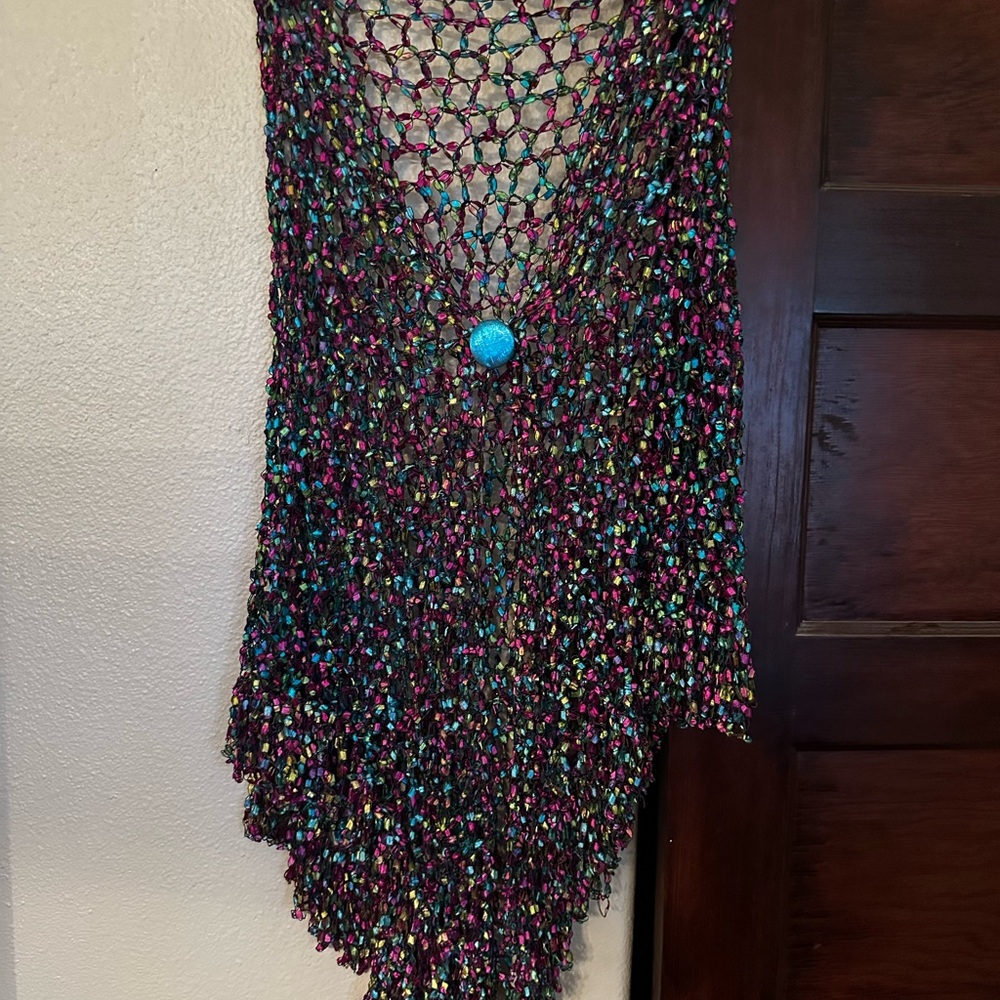 Multicolor Handcrafted Women's Wrap
